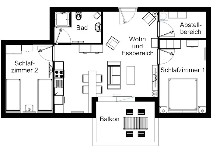 Lägenhet Grashaus Groothusen